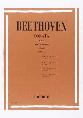32 Sonate: N. 19 in Sol Min. Op. 49 N. 1. Pianoforte