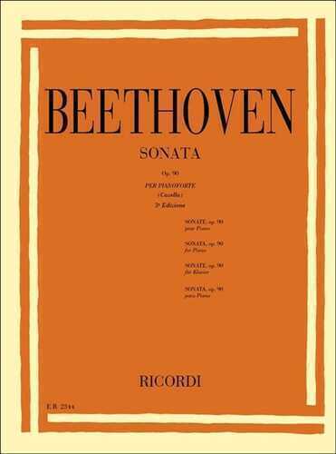 32 Sonate: N. 27 in Mi Min. Op. 90. Pianoforte