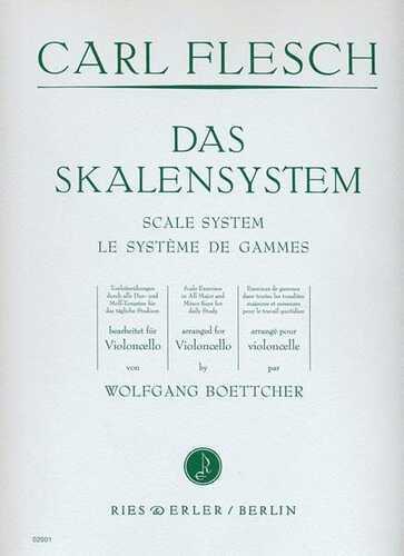 Il sistema delle scale. Per violoncello. Metodo