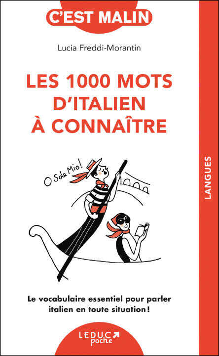 Les 1000 mots d'italien à connaître, c'est malin ! — Freddi-Morantin