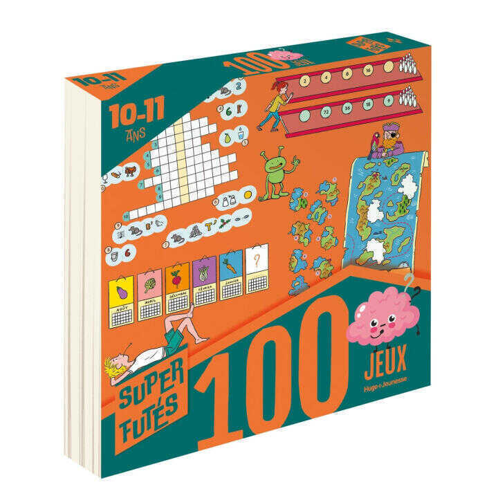 100 jeux pour Super Futés 10-11 ans - CM2