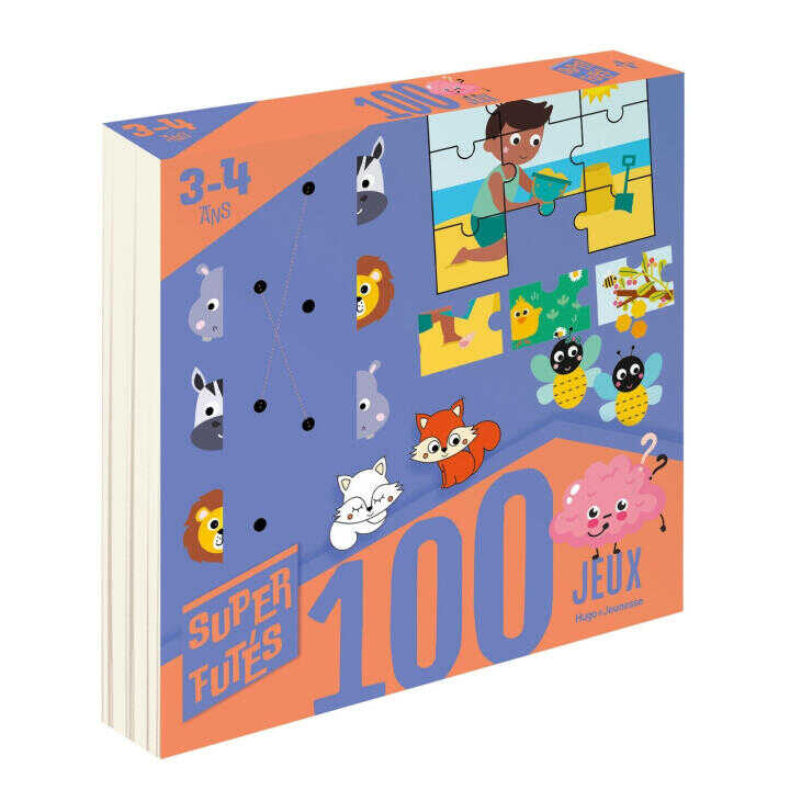 100 jeux pour Super Futés 3-4 ans - Petite section