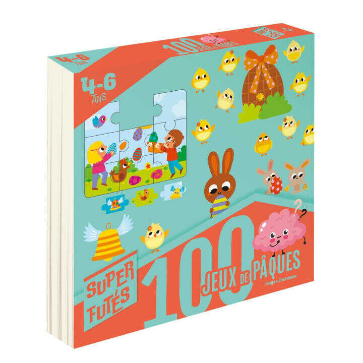 100 jeux de Pâques pour super Futés 4-6 ans