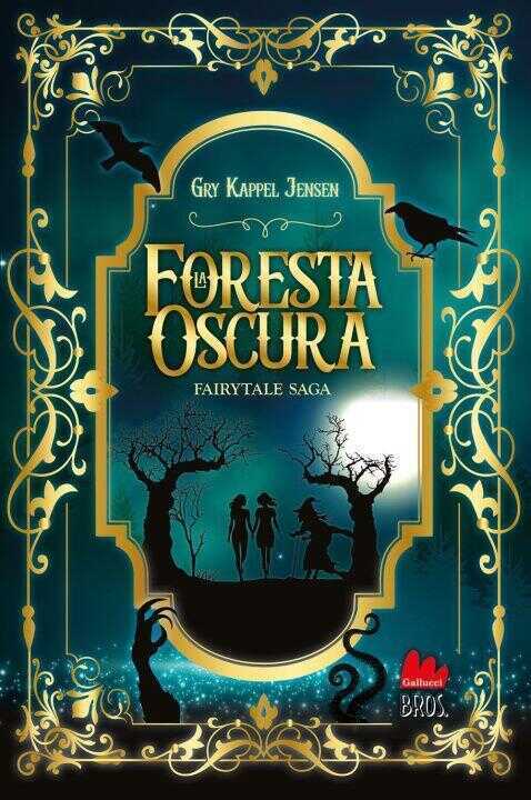 foresta oscura. Fairytale