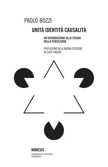 Unità, identità, causalità. Un’introduzione allo studio della percezione