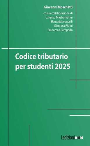 Codice tributario per studenti 2025