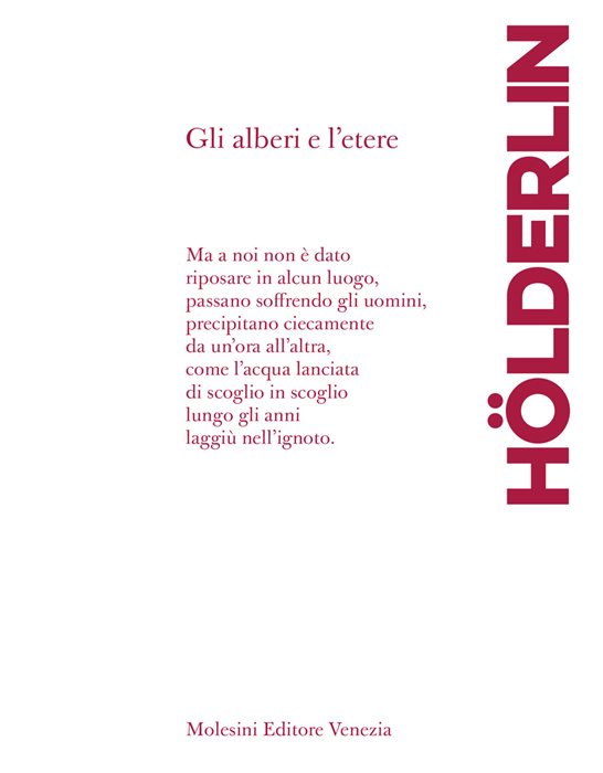 Gli alberi e l'etere. Testo tedesco a fronte. Ediz. bilingue