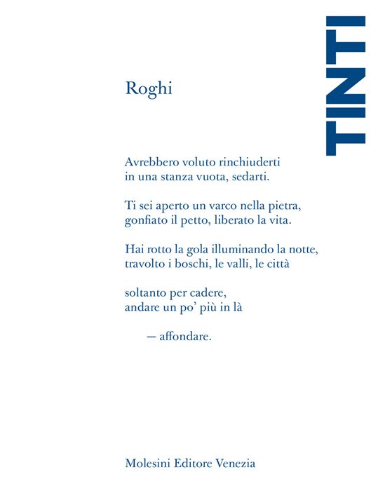 Roghi. Formule per uscire alla notte