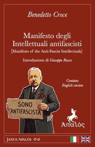 Manifesto degli intellettuali antifascisti. Ediz. italiana e inglese