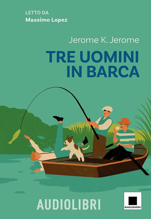 Tre uomini in barca. Con QR Code