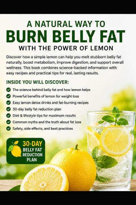 Lemon Peel for Belly Fat Reduction