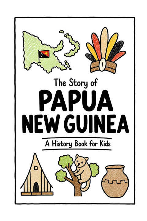 The Story of Papua New Guinea - A History Book for Kids