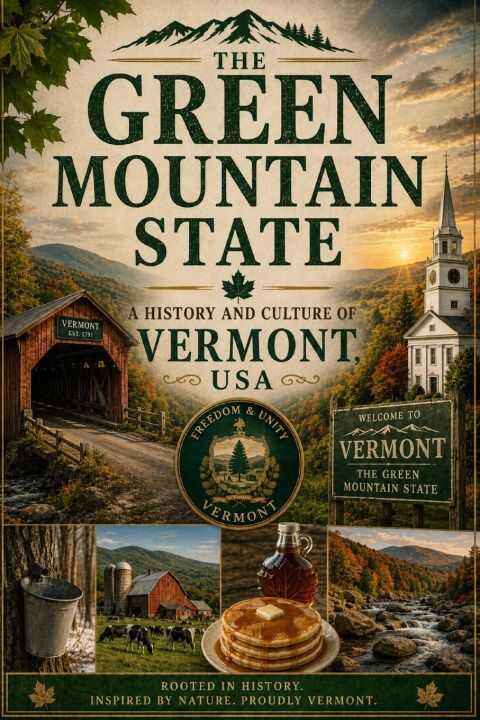 The Green Mountain State A History and Culture of Vermont, USA