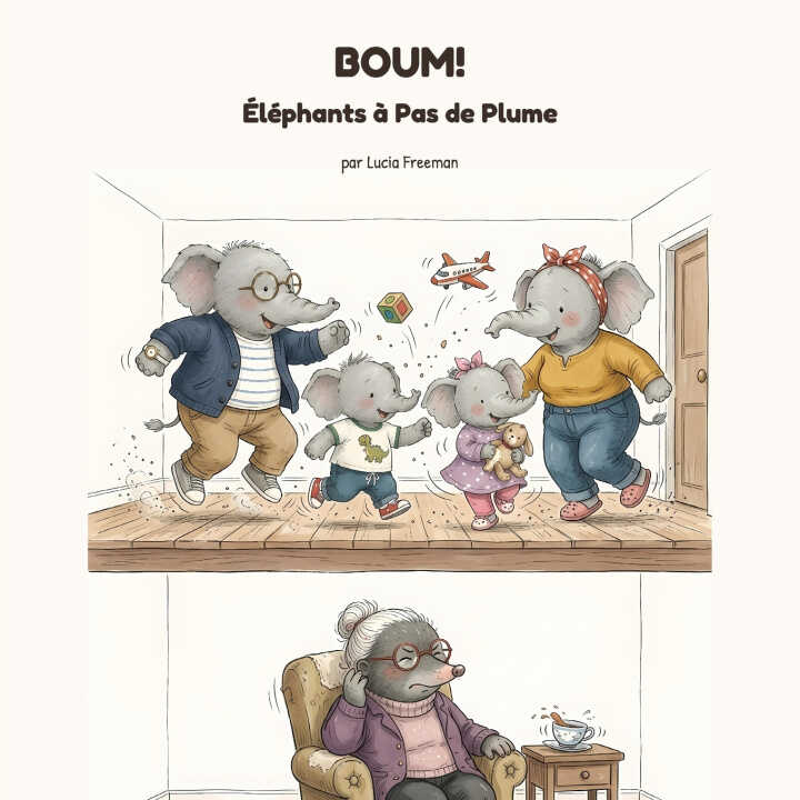 BOUM! Éléphants à Pas de Plume