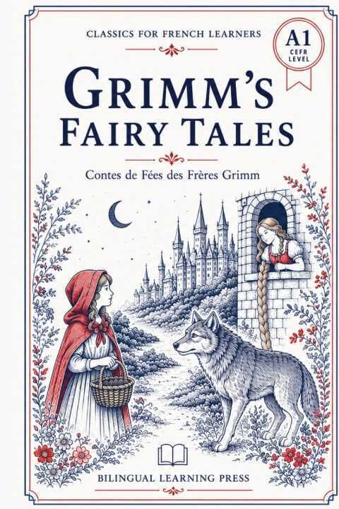 Grimm's Fairy Tales, Volume 1 - Simplified for French Learners (A1) | Graded Reader with Vocabulary