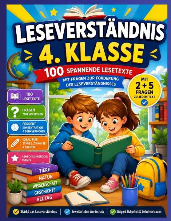 Leseverständnis - 4. Klasse