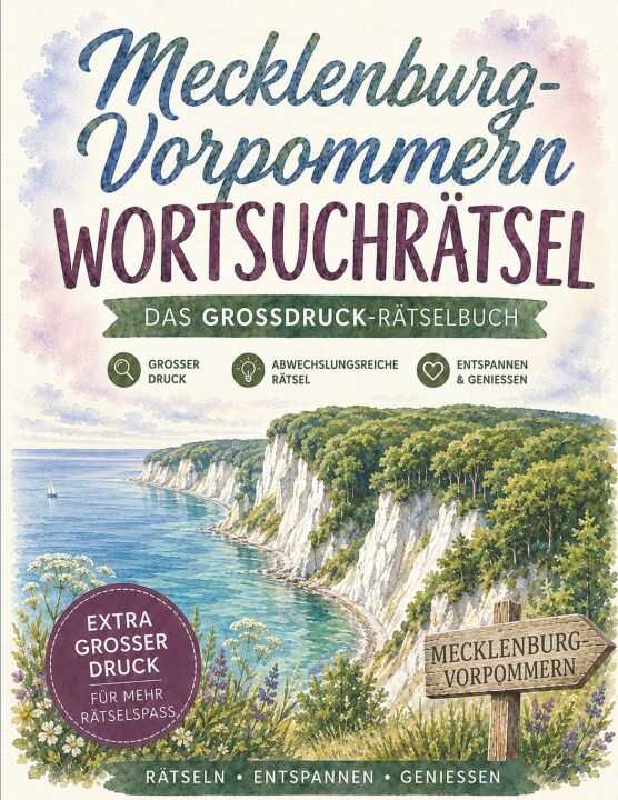 Mecklenburg-Vorpommern Wortsuchrätsel