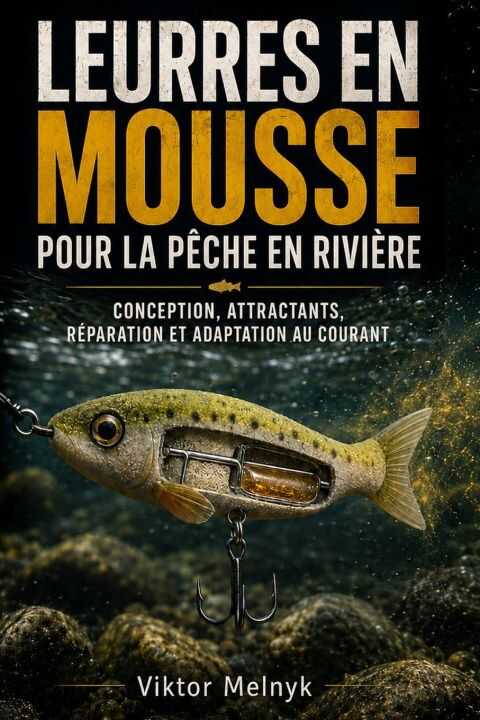 Leurres en mousse pour la pêche en rivière. — Viktor Melnyk
