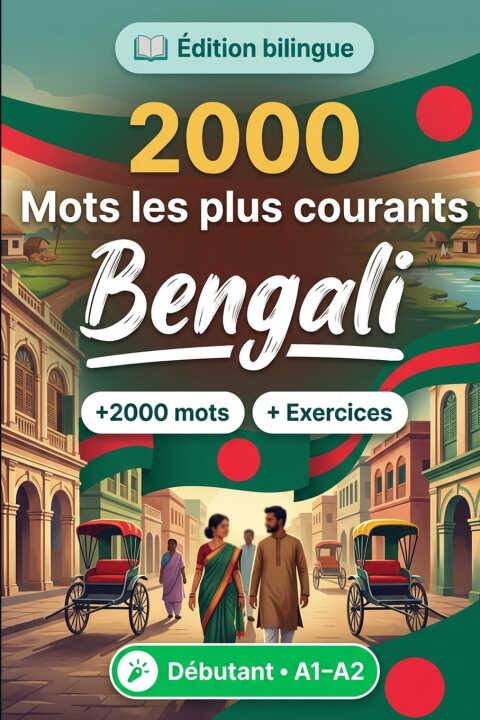 2000 Mots les Plus Courants en Bengali pour Débutant
