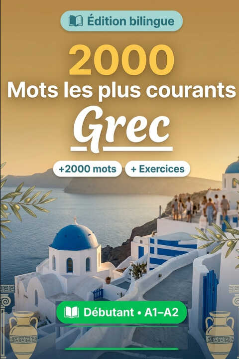 2000 Mots les Plus Courants en Grec pour Débutant