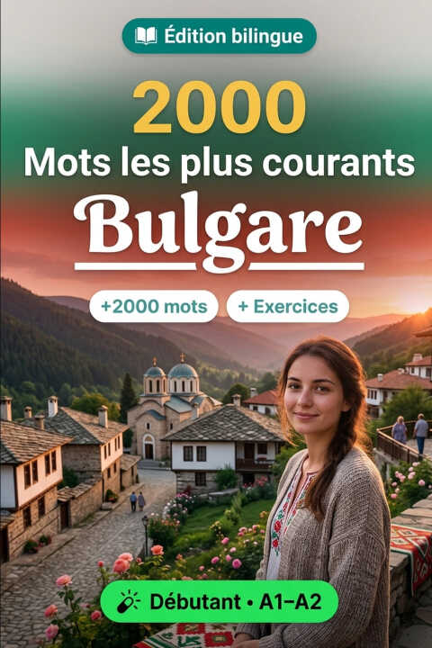 2000 Mots les Plus Courants en Bulgare pour Débutant
