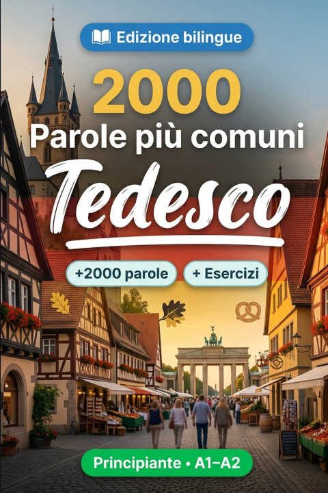 2000 Parole Più Comuni in Tedesco per Principiante