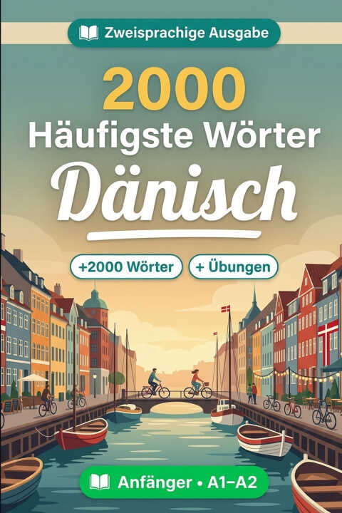 2000 Häufigste Wörter in Dänisch für Anfänger