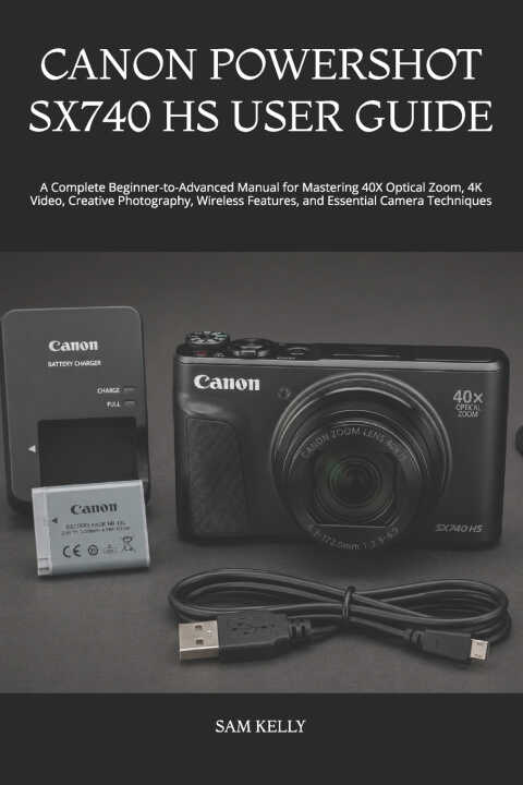 Canon Powershot Sx740 Hs User Guide