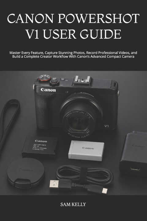 Canon Powershot V1 User Guide