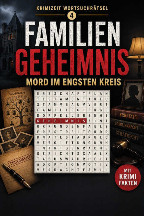 Wortsuchrätsel - Familiengeheimnis