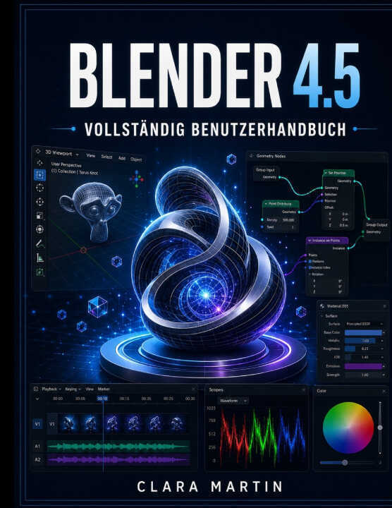 Blender 4.5 Vollständig Benutzerhandbuch