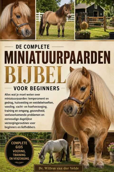 De Complete Miniatuurpaardenbijbel Voor Beginners