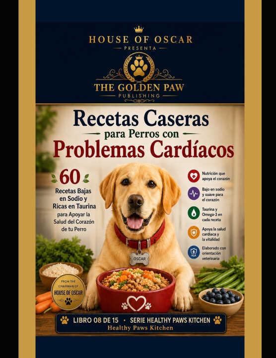 Recetas Caseras para Perros con Problemas Cardíacos