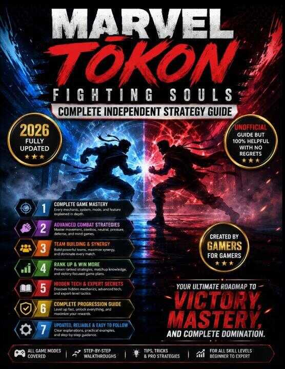 Marvel Tōkon Fighting Souls Complete Independent Strategy Guide