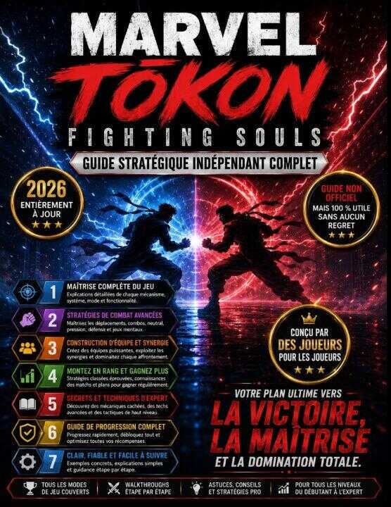 Marvel Tōkon Fighting Souls Guide Stratégique Indépendant Complet
