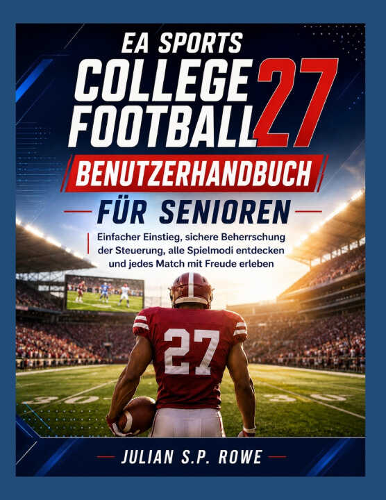 EA Sports College Football 27 Benutzerhandbuch für Senioren