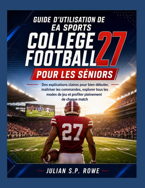 Guide d'utilisation de EA Sports College Football 27 pour les seniors — JULIAN S.P. ROWE