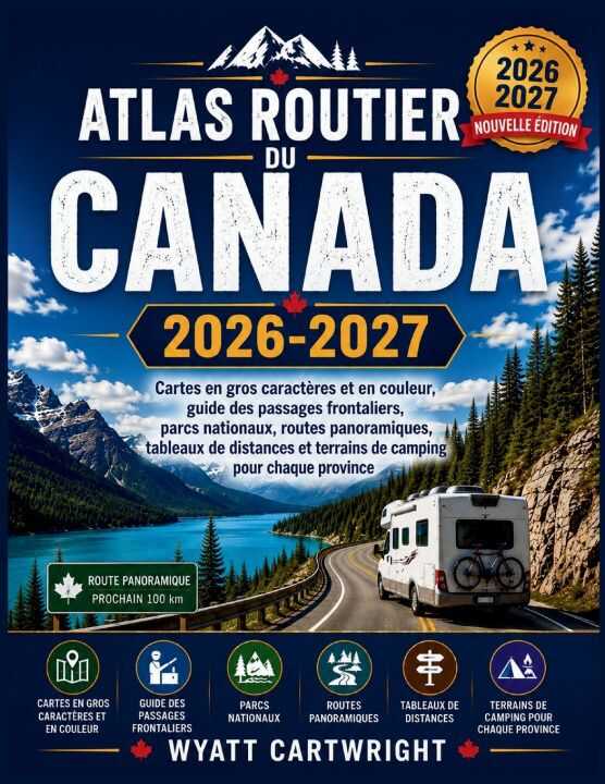 Atlas routier du Canada 2026-2027