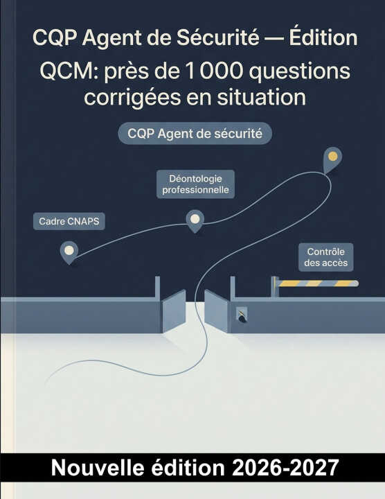 CQP Agent de Sécurité - Édition