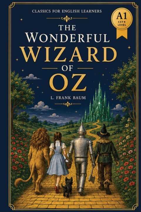 The Wonderful Wizard of Oz - Simplified for English Learners (A1) | Graded Reader with Vocabulary