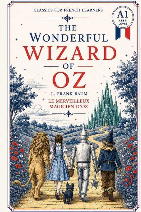 The Wonderful Wizard of Oz - Simplified for French Learners (A1) | Graded Reader with Vocabulary