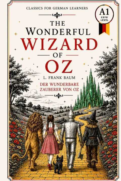 The Wonderful Wizard of Oz - Simplified for German Learners (A1) | Graded Reader with Vocabulary