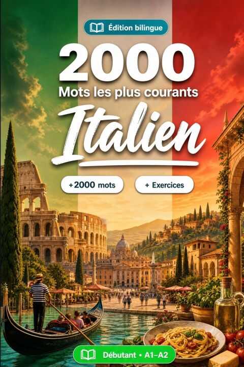 2000 Mots les Plus Courants en Italien pour Débutant