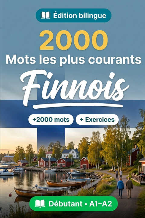 2000 Mots les Plus Courants en Finnois pour Débutant