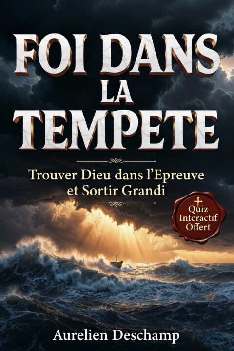 FOI DANS LA TEMPÊTE Trouver Dieu dans l'Épreuve et Sortir Grandi