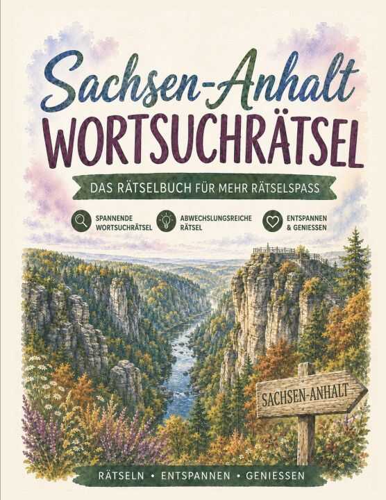Sachsen-Anhalt Wortsuchrätsel