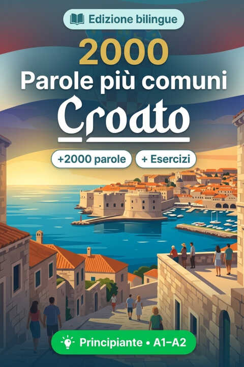 2000 Parole Più Comuni in Croato per Principiante