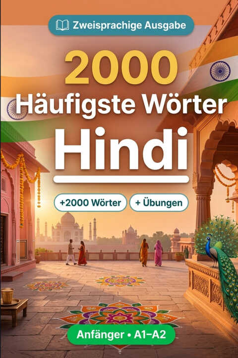 2000 Häufigste Wörter in Hindi für Anfänger