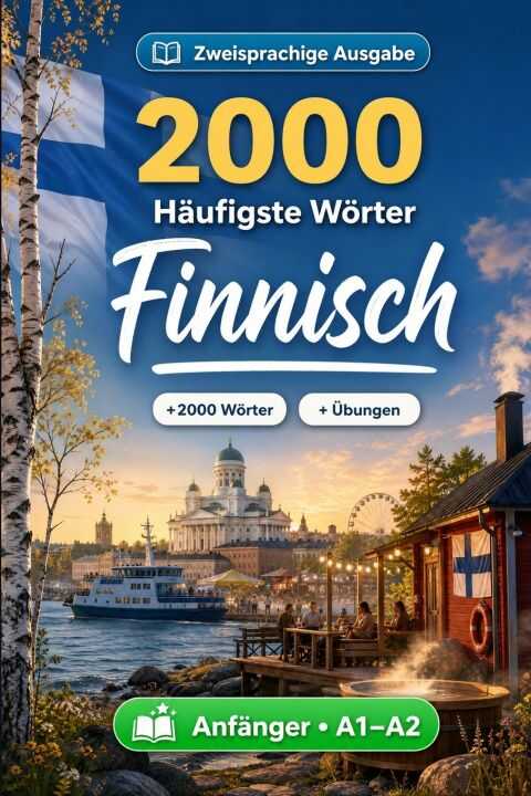 2000 Häufigste Wörter in Finnisch für Anfänger