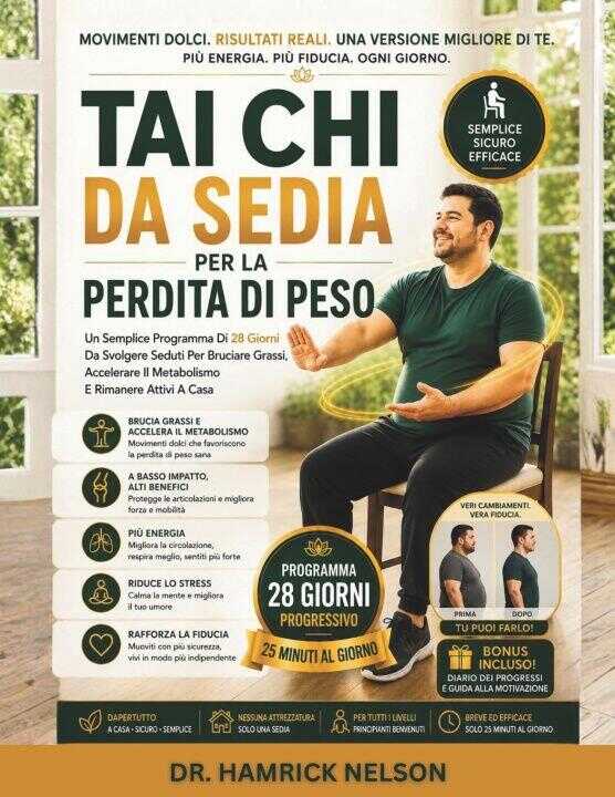 Tai Chi Da Sedia Per La Perdita Di Peso